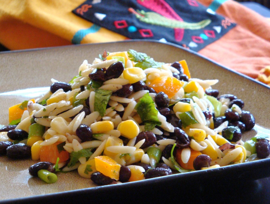 Mexican Orzo & Black Bean Salad
